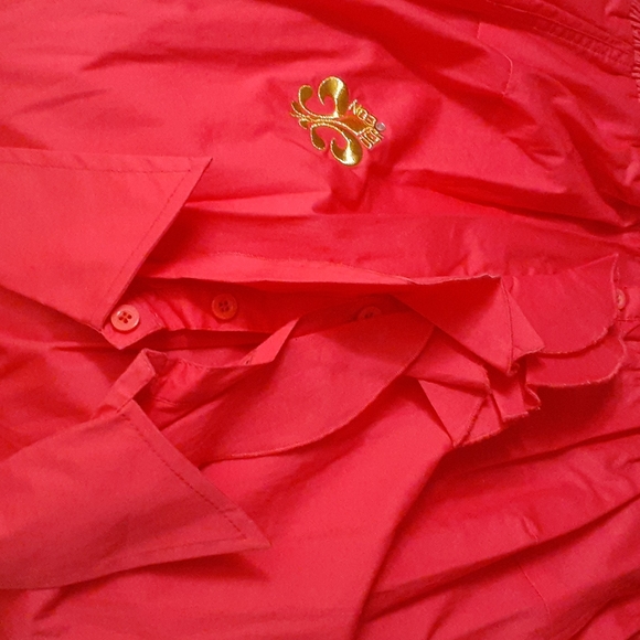 Dereon Hot Fuchsia Pink Blouse New 3x NWT - Picture 2 of 9